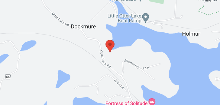 map of 50 OTTER LAKE ROAD